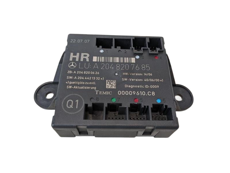 2008 - 2014 OEM MERCEDES-BENZ C300 REAR RIGHT SIDE DOOR CONTROL MODULE