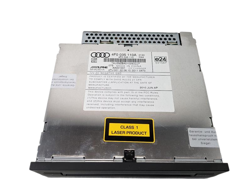 2004 - 2011 OEM AUDI A6 CD CHANGER RECEIVER PLAYER MODULE UNIT