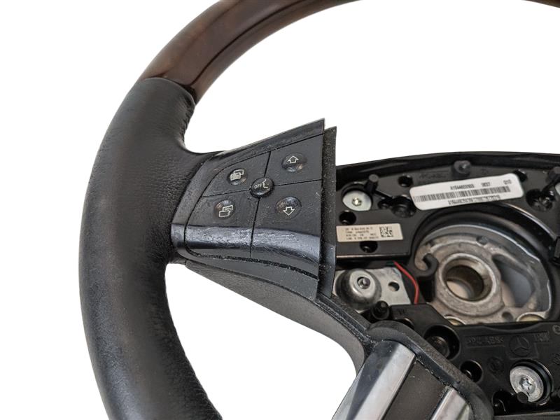 2008 - 2012 OEM MERCEDES-BENZ GL550 STEERING WHEEL W/ SWITCHES BLACK