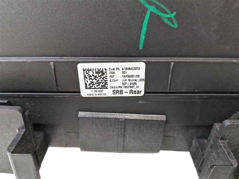 2008 - 2012 OEM MERCEDES-BENZ GL550 INTERIOR RELAY JUNCTION BLOCK CABIN FUSE BOX