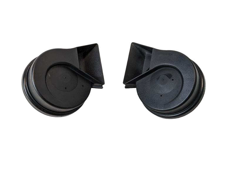 2004 - 2009 OEM AUDI A4 HIGH AND LOW TONE NOTE SIGNAL SAFETY HORN SET