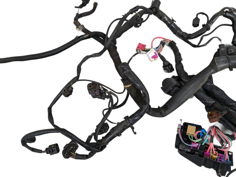 2004 - 2009 OEM AUDI A4 ENGINE WIRE WIRING HARNESS CABLE AND CONNECTOR