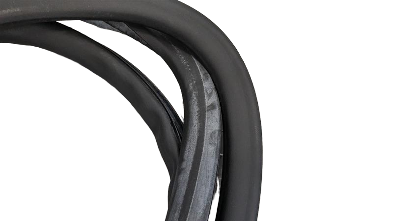 2004 - 2009 OEM AUDI A4 REAR LEFT SIDE DOOR SEAL WEATHERSTRIP RUBBER