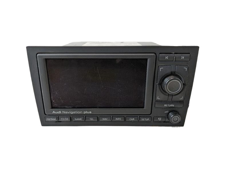 04 - 09 OEM AUDI A4 INFORMATION DISPLAY SCREEN NAVIGATION RADIO PLAYER MONITOR