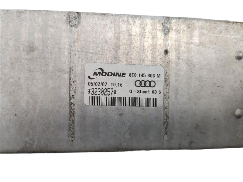 2004 - 2009 OEM AUDI A4 RIGHT PASSENGER SIDE INTERCOOLER RADIATOR ASSEMBLY