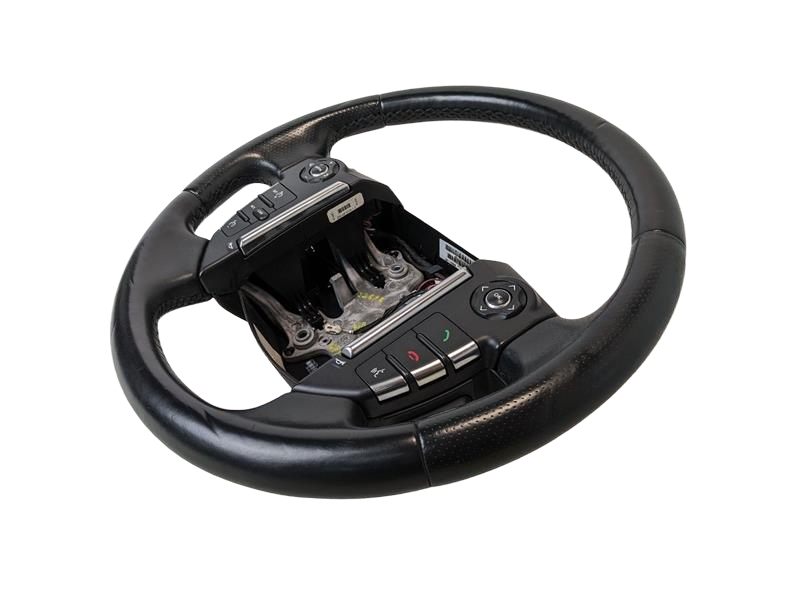 10 - 13 OEM LAND ROVER RANGE ROVER SPORT STEERING WHEEL W/ CONTROL SWITCHES BLAC