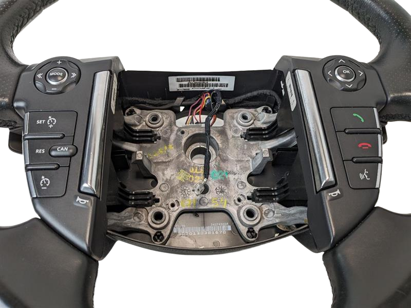 10 - 13 OEM LAND ROVER RANGE ROVER SPORT STEERING WHEEL W/ CONTROL SWITCHES BLAC