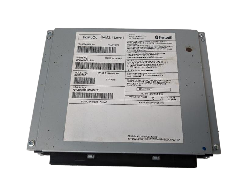 2014 - 2016 OEM LAND ROVER LR4 RADIO CD PLAYER RECEIVER CONTROL MODULE UNIT