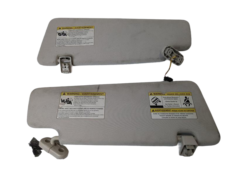 10 - 13 LAND ROVER RANGE ROVER SPORT FRONT LEFT AND RIGHT ROOF SUN VISOR SET