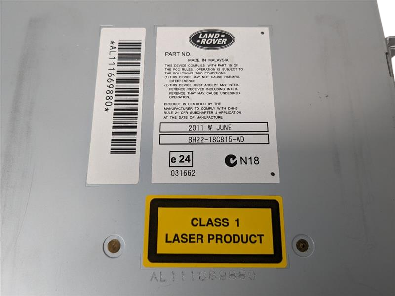 10 - 13 OEM LAND ROVER RANGE ROVER SPORT AM FM RADIO STEREO CD PLAYER RECEIVER