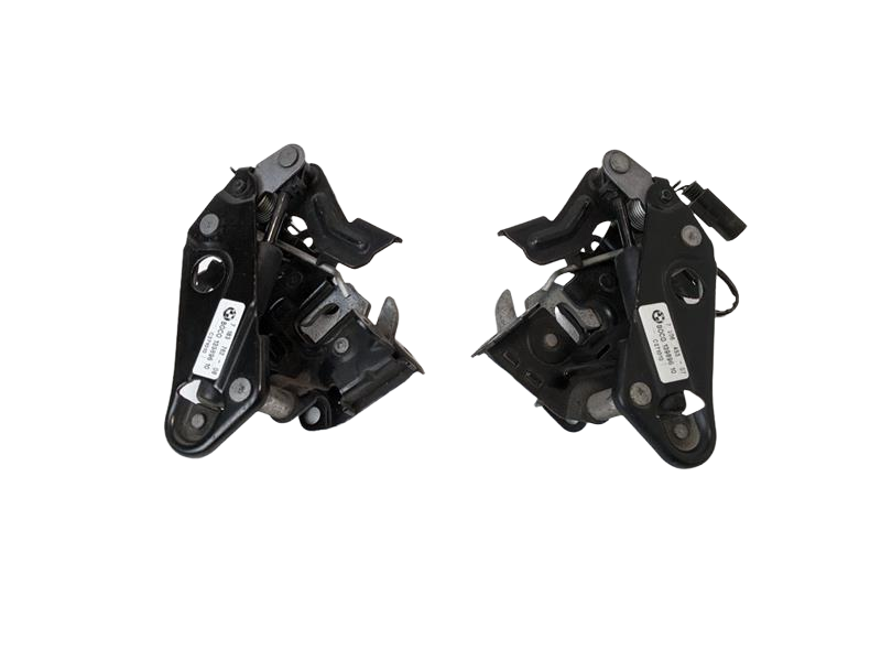08 - 15 OEM BMW 750LI 740LI FRONT LEFT AND RIGHT HOOD LOCK LATCH ACTUATOR SET