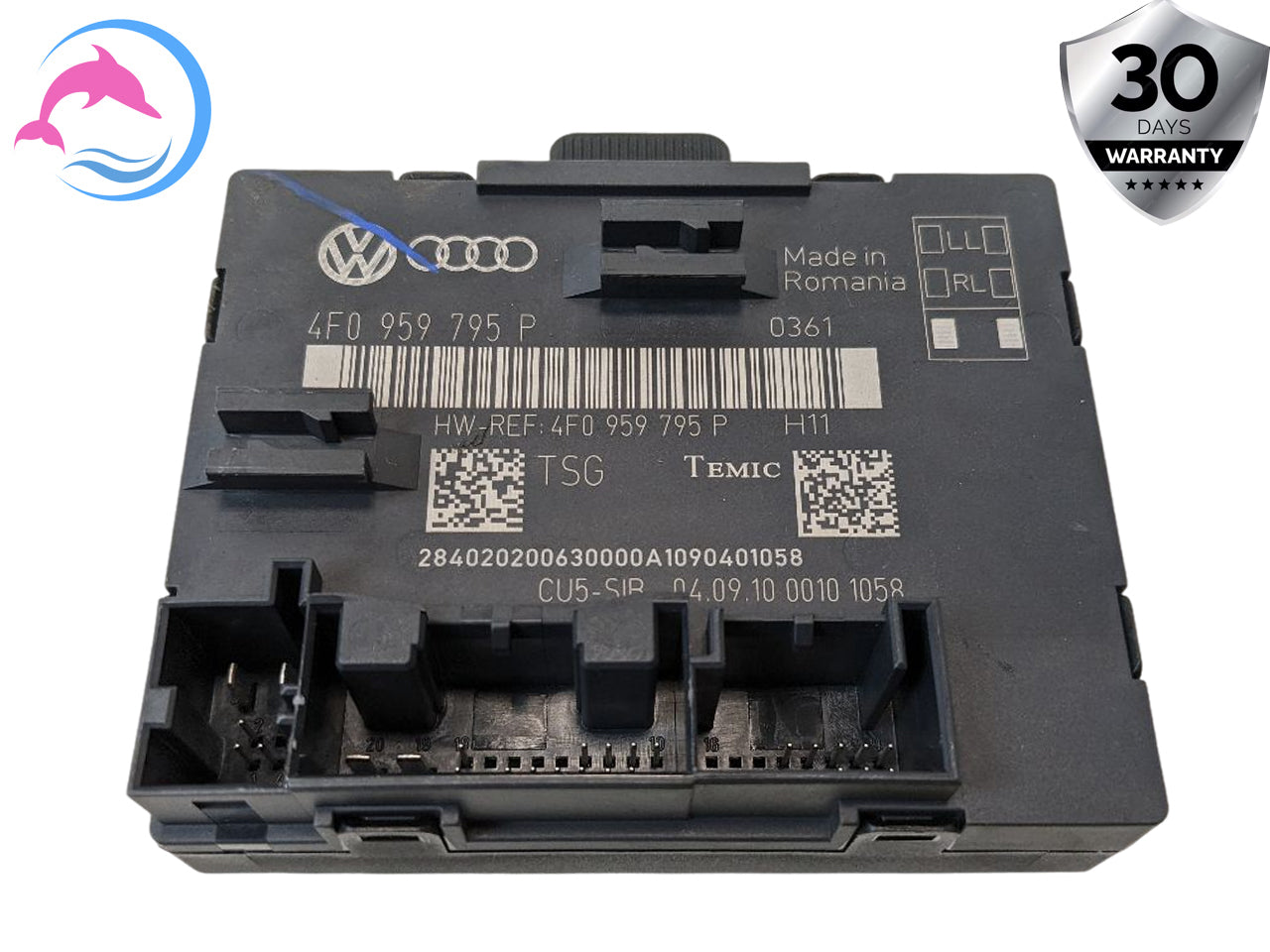 2004 - 2011 OEM AUDI A6 REAR DOOR CONTROL MODULE UNIT
