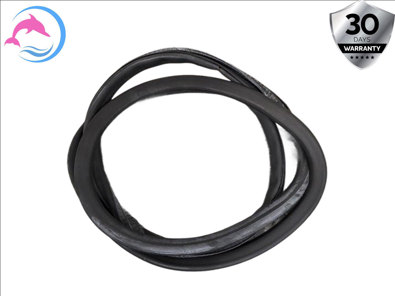 2004 - 2009 OEM AUDI A4 REAR LEFT SIDE DOOR SEAL WEATHERSTRIP RUBBER