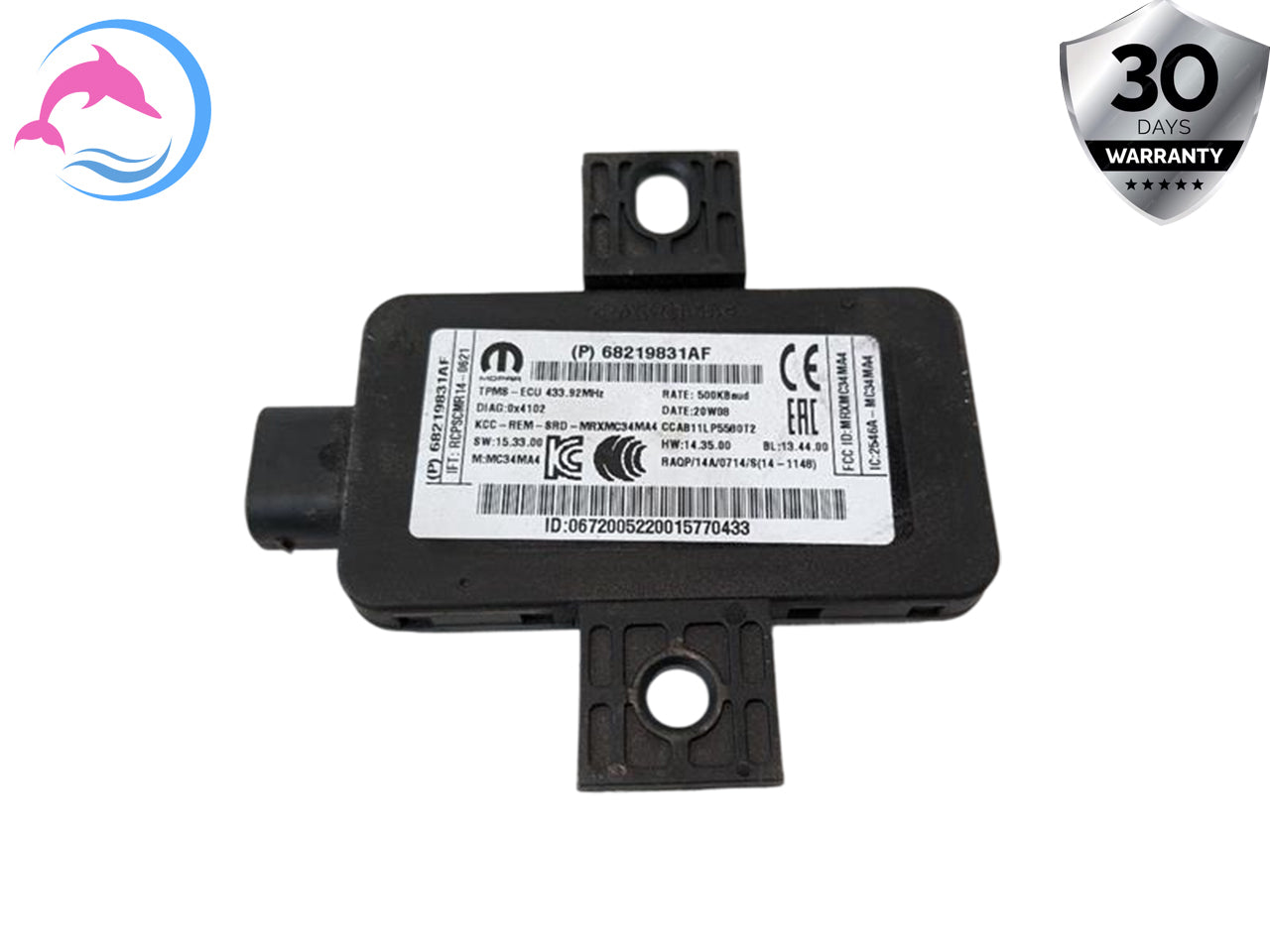 2020 - 2023 OEM DODGE CHARGER TIRE PRESSURE MONITORING MODULE