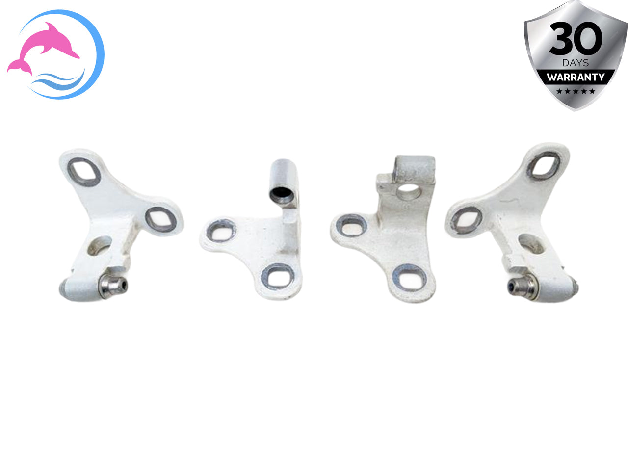 2002 - 2012 OEM LAND ROVER RANGE ROVER REAR RIGHT AND LEFT SIDE DOOR HINGE SET