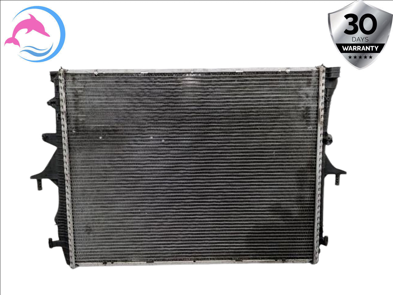 2008 - 2010 OEM PORSCHE CAYENNE AUXILIARY ENGINE COOLING RADIATOR ASSEMBLY