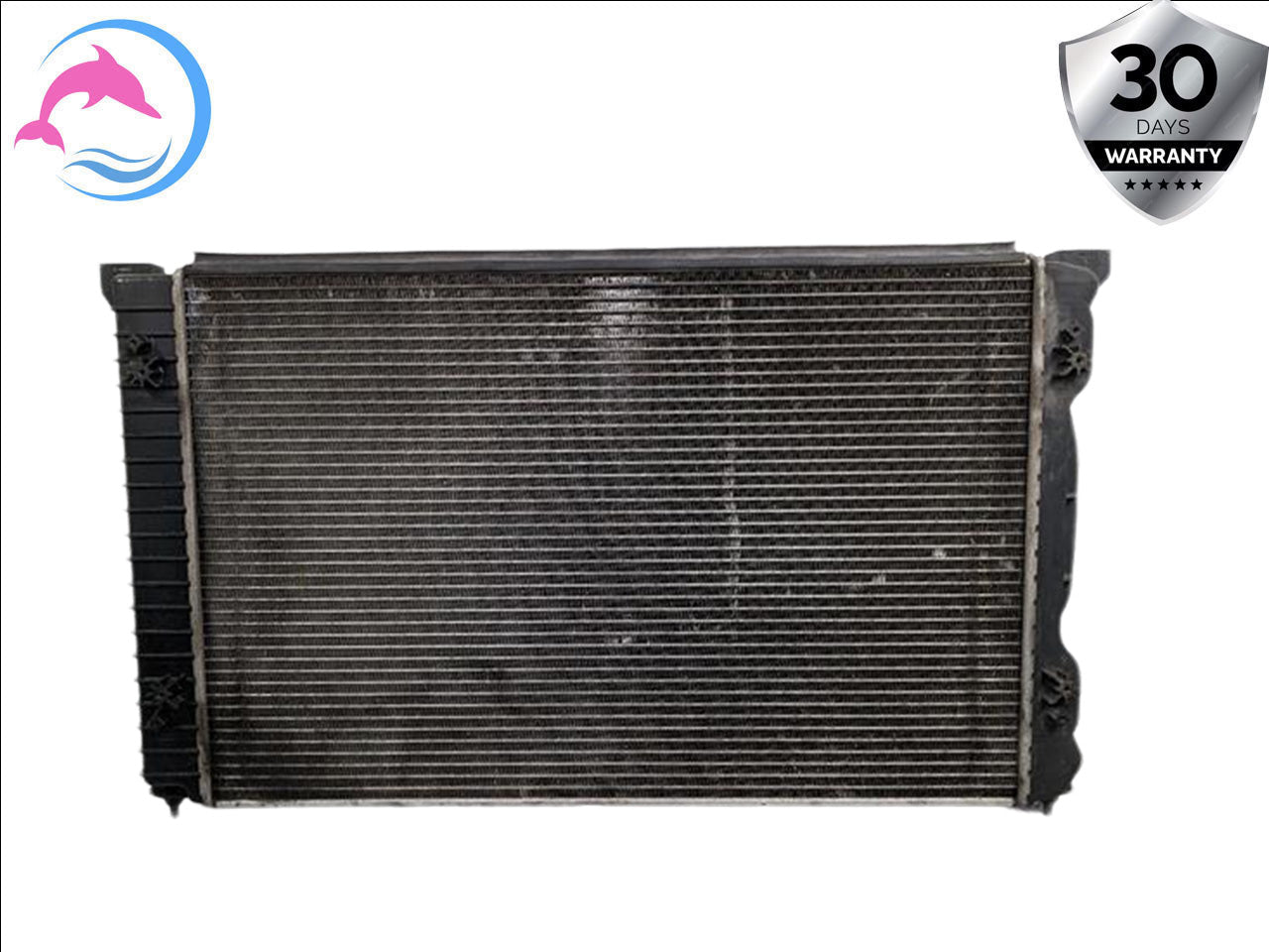 2001 - 2005 OEM AUDI A4 AIR CONDITIONING RADIATOR CONDENSER ASSEMBLY