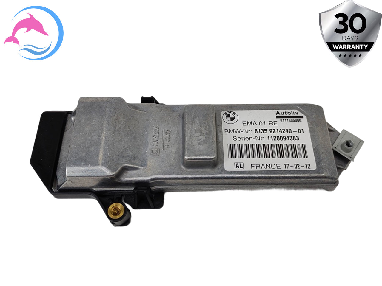 10 - 12 OEM BMW 750i XDRIVE FRONT RIGHT SEATBELT RETRACTOR CONTROL MODULE UNIT