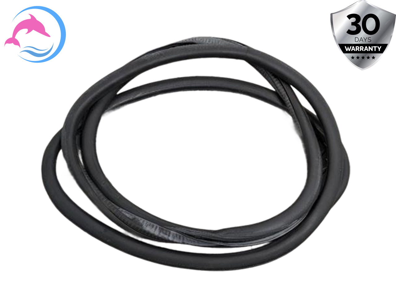 2008 - 2010 OEM PORSCHE CAYENNE REAR LEFT SIDE DOOR SEAL WEATHERSTRIP RUBBER