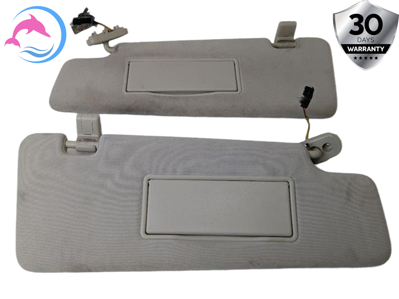 10 - 13 LAND ROVER RANGE ROVER SPORT FRONT LEFT AND RIGHT ROOF SUN VISOR SET