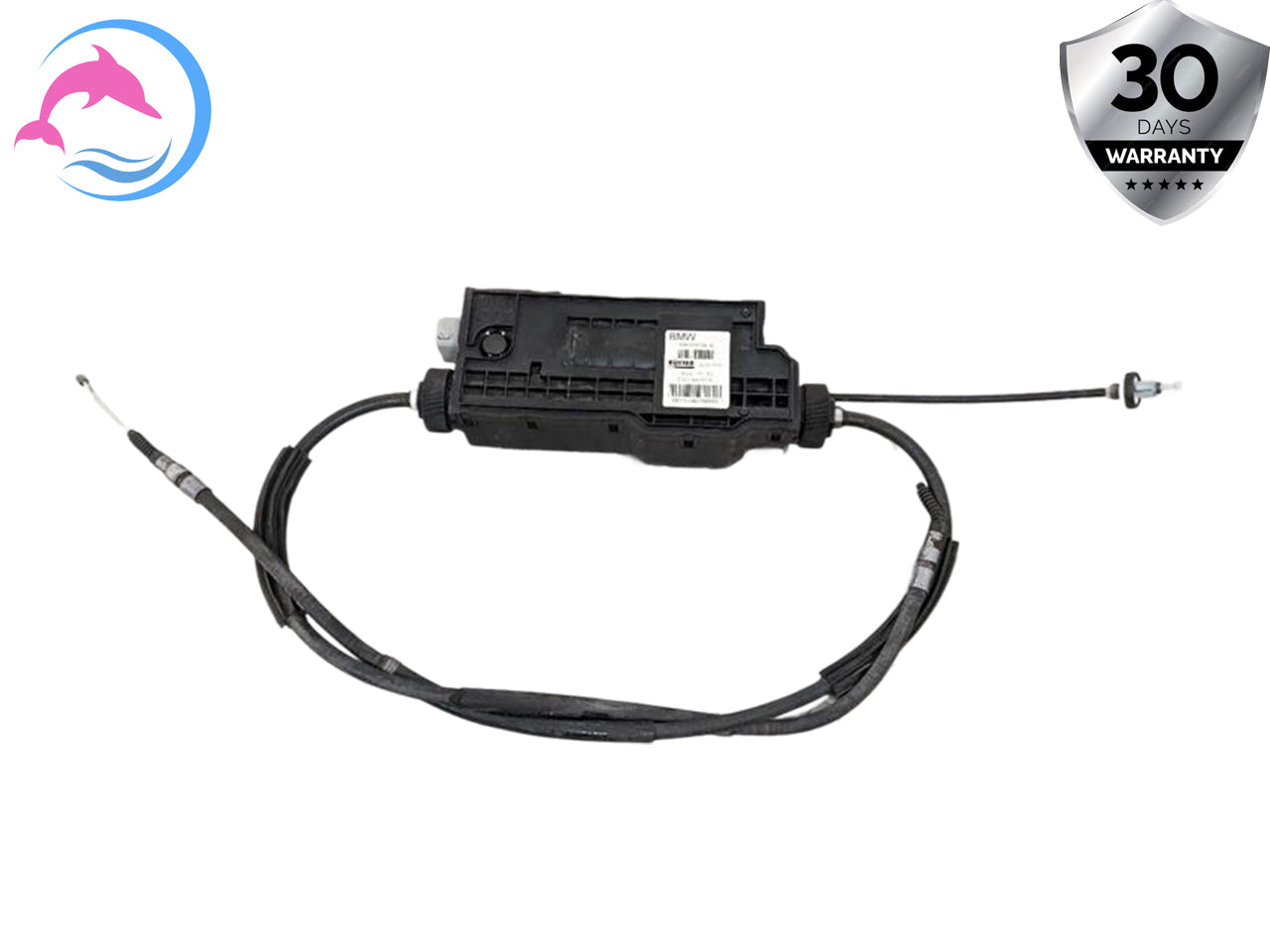 11 - 12 OEM BMW 750LI HYBRID ELECTRIC PARKING EMERGENCY BRAKE ACTUATOR AND CABLE