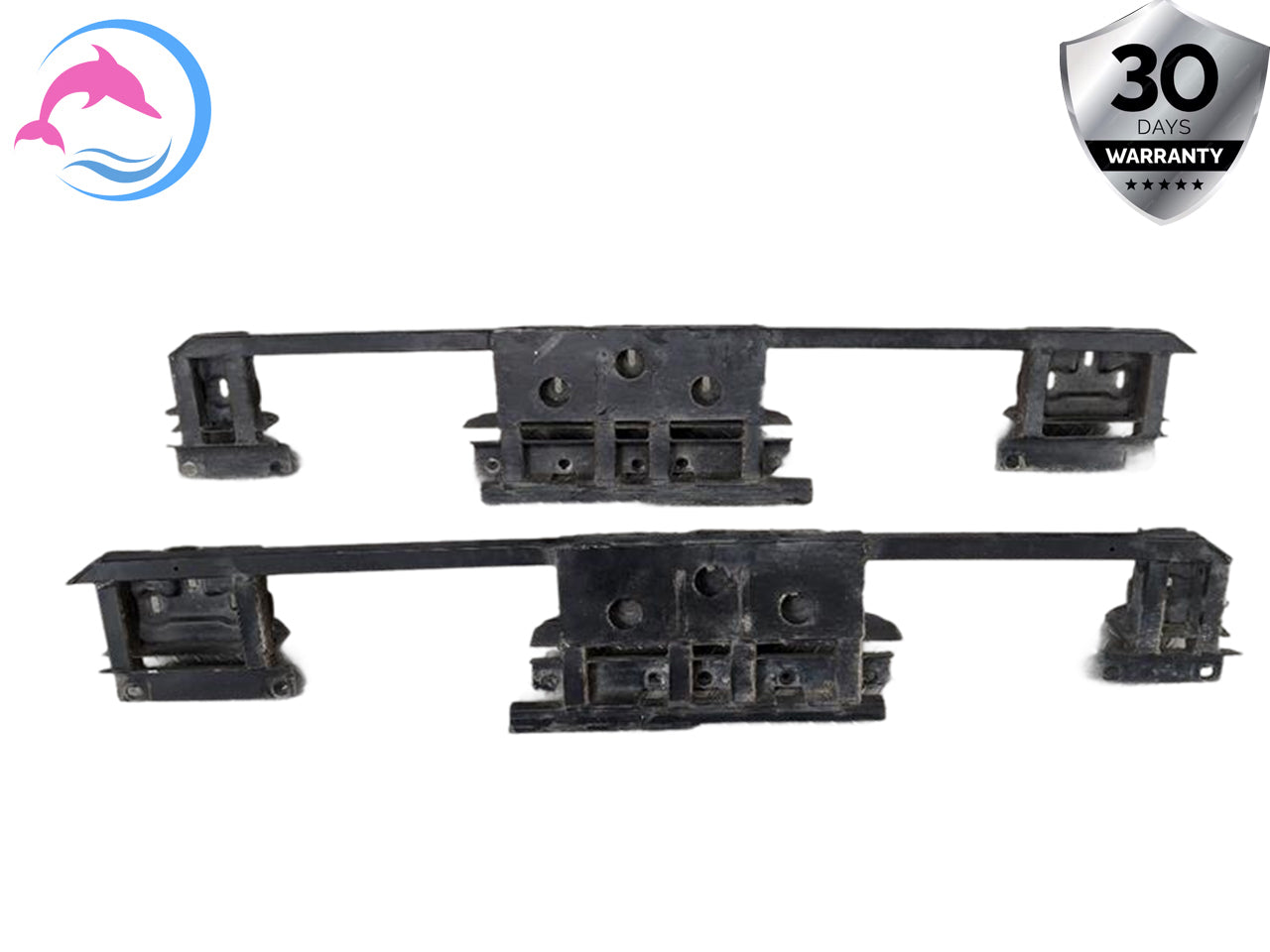 14 - 16 OEM LAND ROVER LR4 LEFT AND RIGHT SIDE RUNNING BOARD MOUNT BRACKET SET