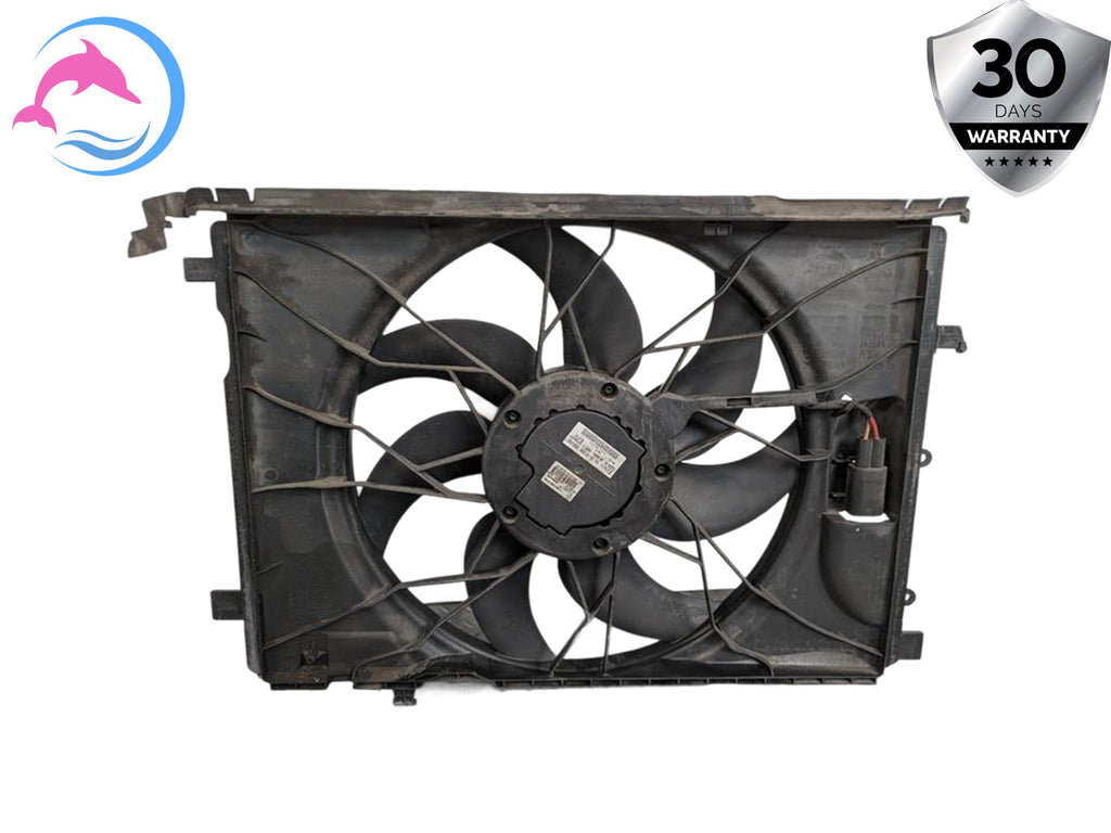 2008 - 2014 OEM MERCEDES-BENZ C300 RADIATOR COOLING FAN SHROUD MOTOR ASSEMBLY