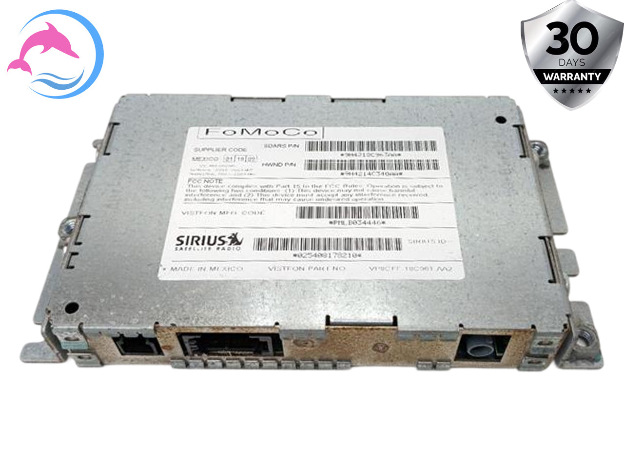 02-12 OEM LAND ROVER RANGE ROVER STEREO SIRIUS SATELLITE RADIO RECEIVER MODULE