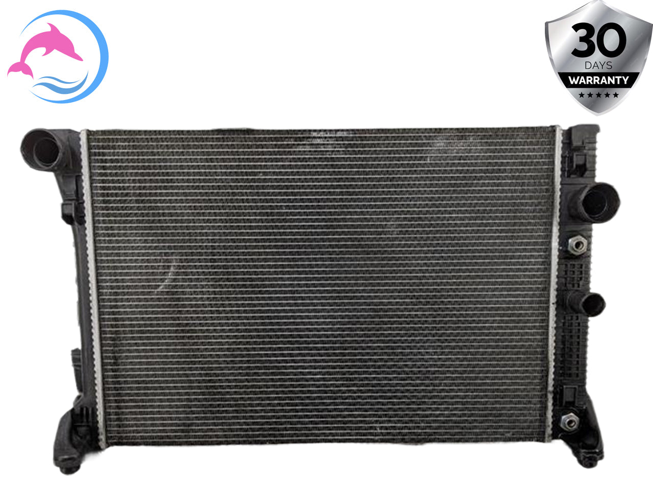 2008 - 2015 OEM MERCEDES BENZ C300 ENGINE COOLING RADIATOR ASSEMBLY