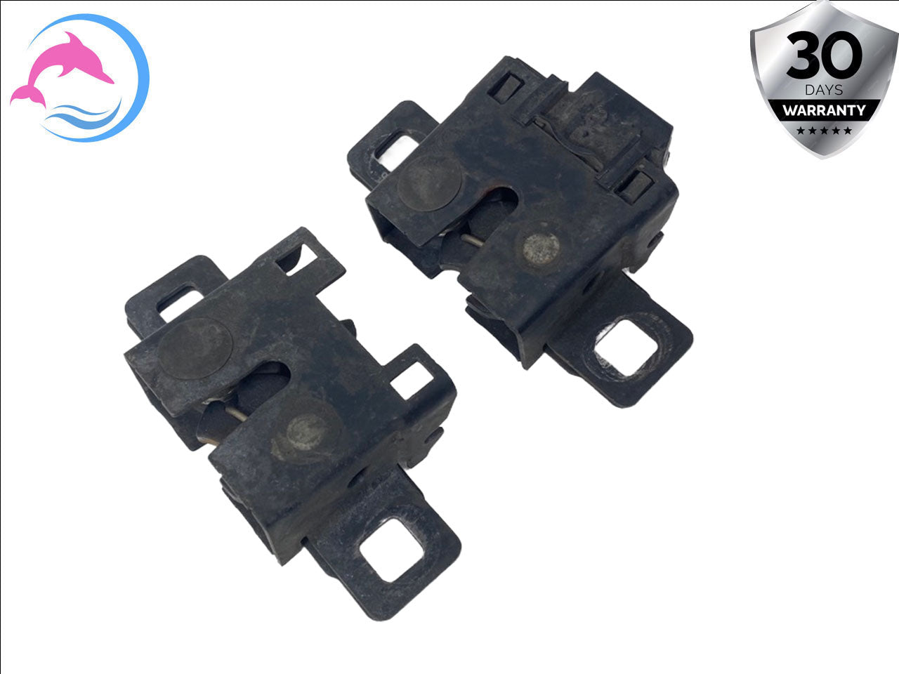 2010 - 2013 OEM LAND ROVER RANGE ROVER FRONT LOWER HOOD LOCK LATCH SET