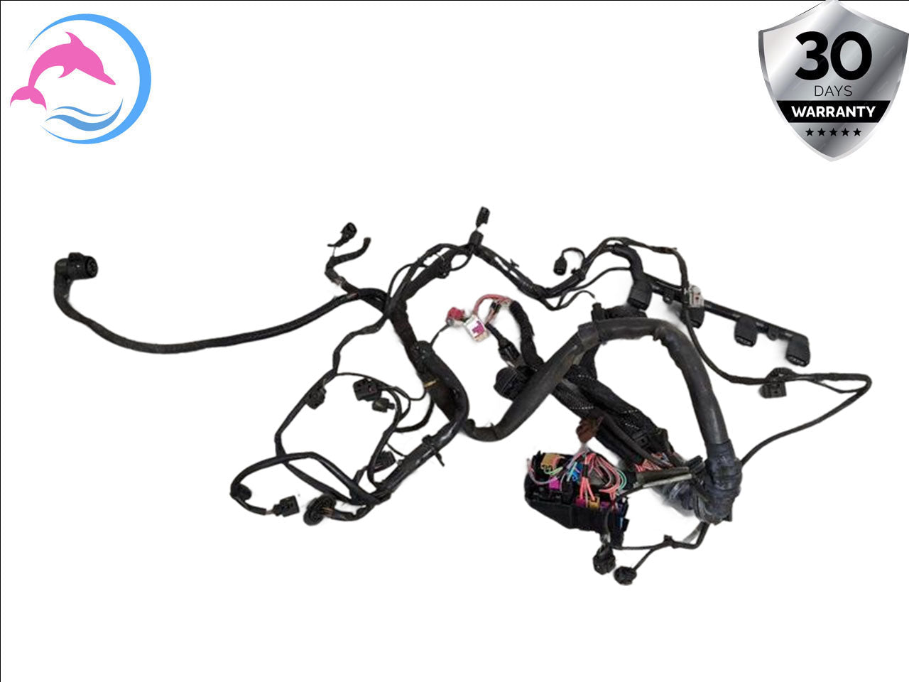 2004 - 2009 OEM AUDI A4 ENGINE WIRE WIRING HARNESS CABLE AND CONNECTOR