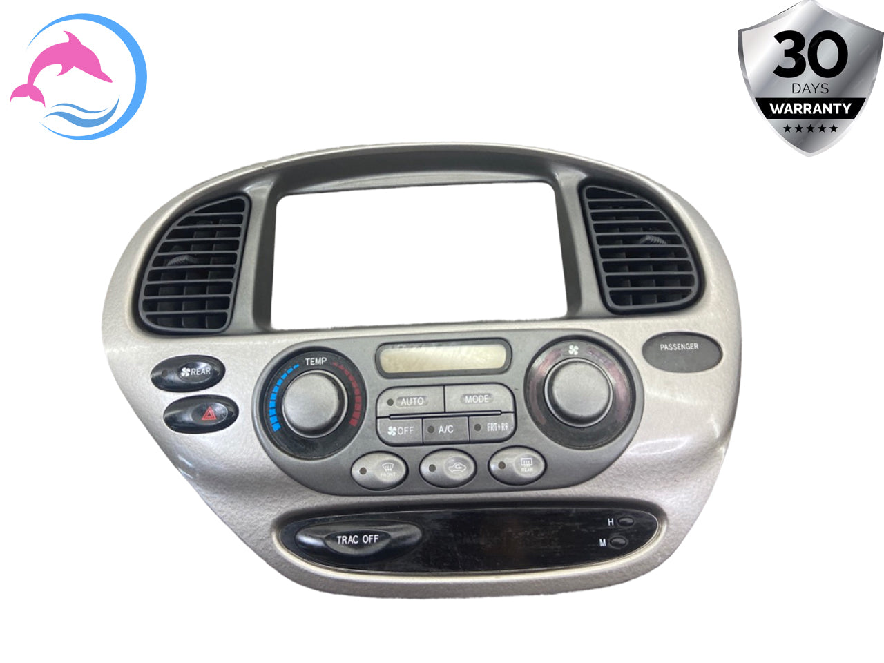 03 - 04 OEM TOYOTA SEQUOIA FRONT CENTER DASH BEZEL CLIMATE TEMPERATURE CONTROL