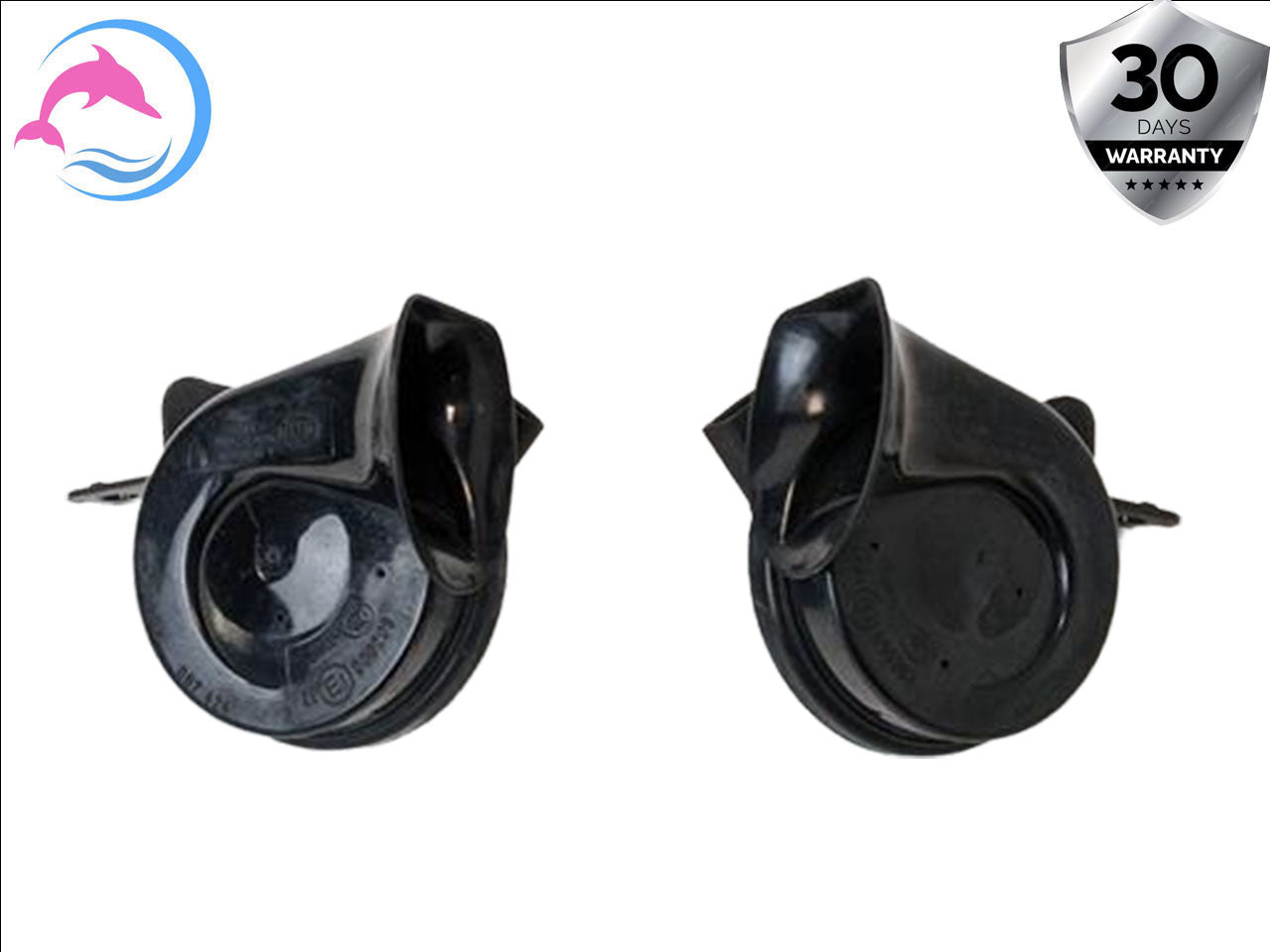 2008 - 2010 OEM PORSCHE CAYENNE HIGH & LOW TONE SAFETY HORN SET