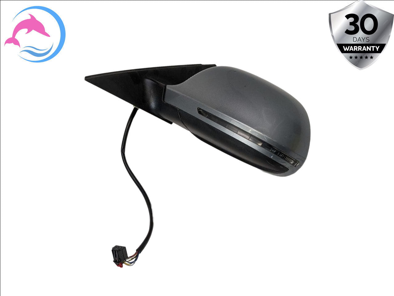 2008 - 2016 OEM AUDI A4 FRONT LEFT DRIVER SIDE VIEW DOOR MIRROR ASSEMBLY