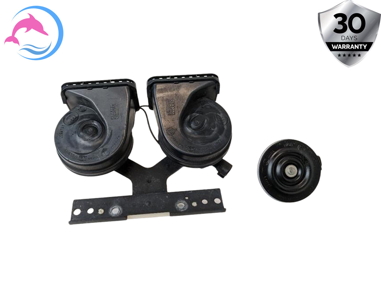 06 - 12 OEM LAND ROVER RANGE ROVER SPORT HIGH AND LOW TONE ANTI THEFT HORN SET