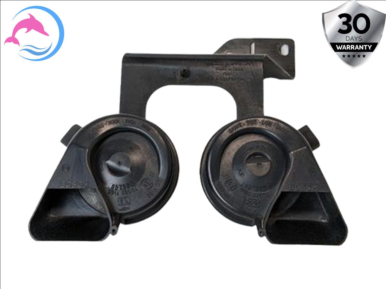2004 - 2011 OEM AUDI A6 LEFT AND RIGHT LOW HIGH TONE SIGNAL HORN SET