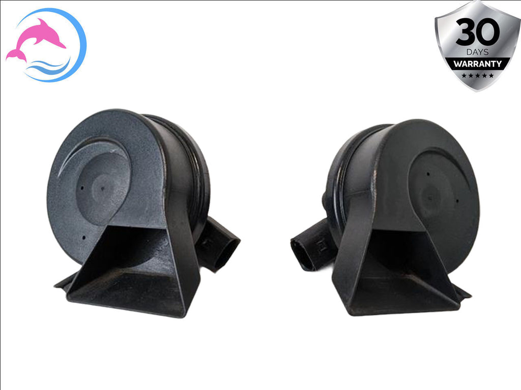 2004 - 2009 OEM AUDI A4 HIGH AND LOW TONE NOTE SIGNAL SAFETY HORN SET