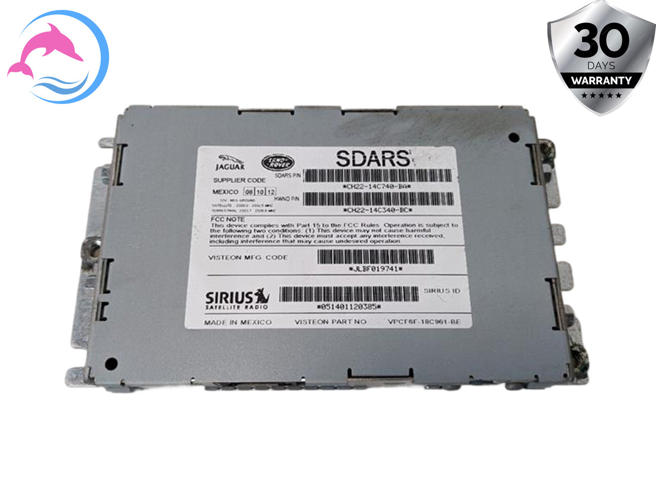10 - 13 OEM LAND ROVER RANGE ROVER SPORT SIRIUS SATELLITE RADIO RECEIVER MODULE