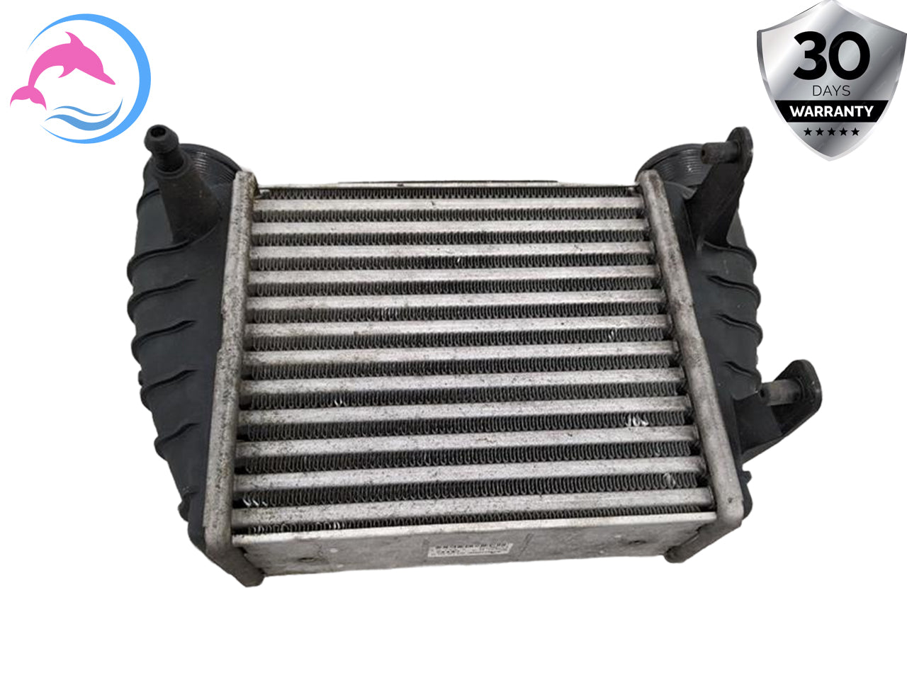 2004 - 2009 OEM AUDI A4 RIGHT PASSENGER SIDE INTERCOOLER RADIATOR ASSEMBLY