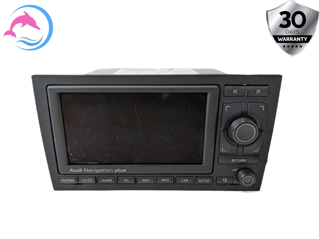04 - 09 OEM AUDI A4 INFORMATION DISPLAY SCREEN NAVIGATION RADIO PLAYER MONITOR