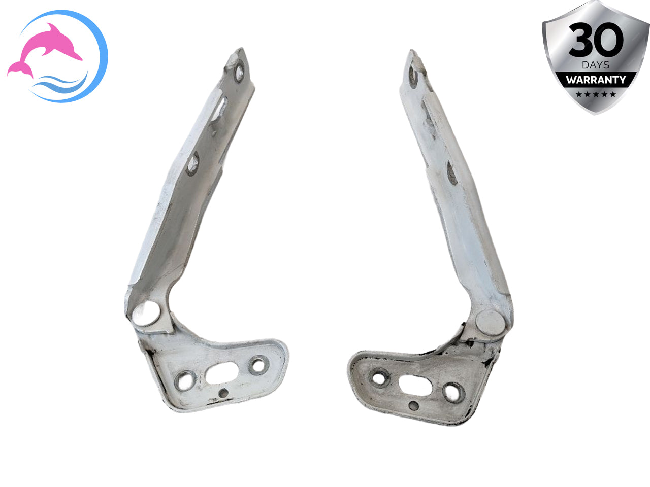 2004 - 2011 OEM AUDI A6 FRONT LEFT AND RIGHT SIDE HOOD BONNET HINGE SUPPORT