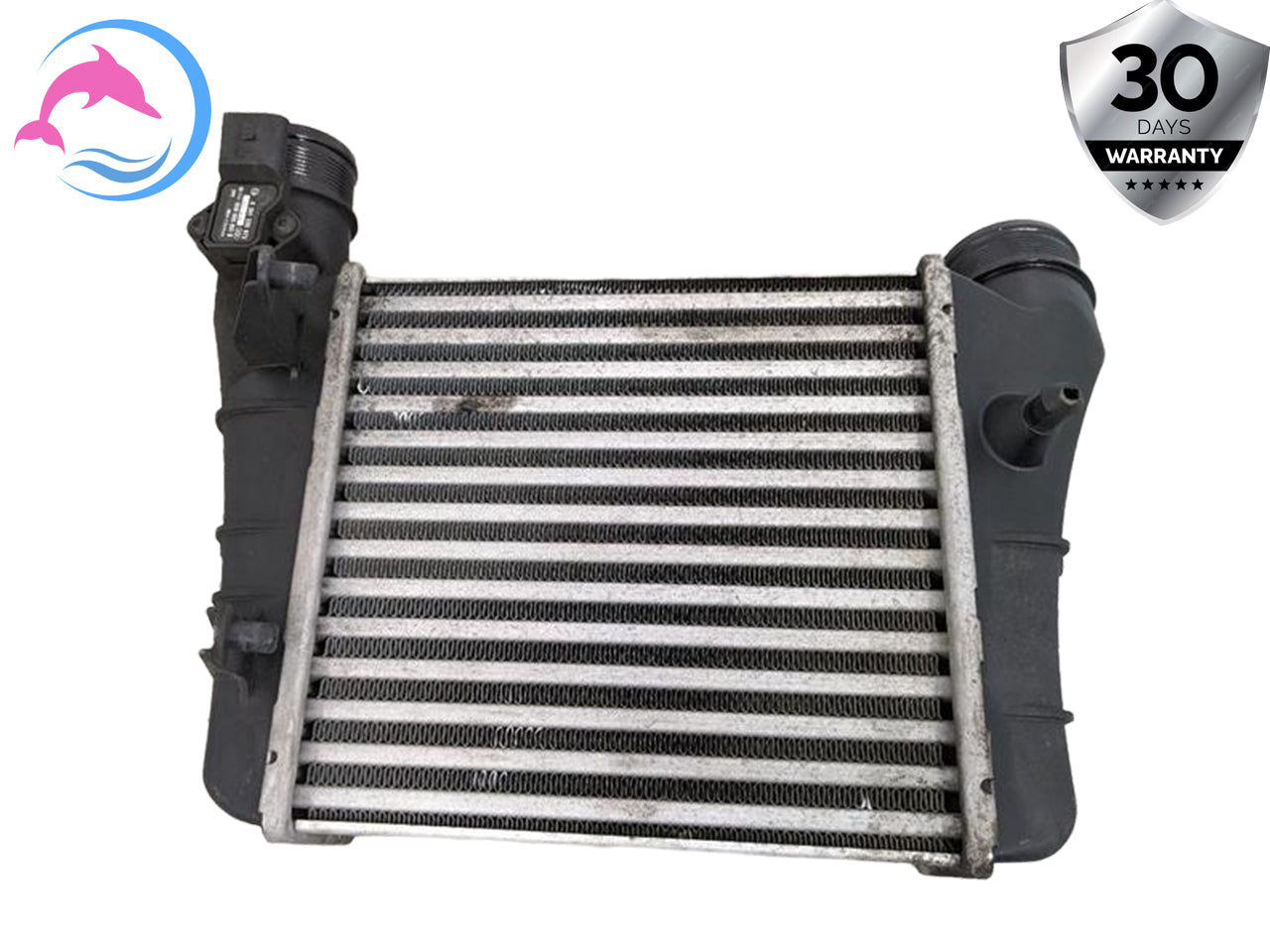 2004 - 2009 OEM AUDI A4 LEFT DRIVER SIDE INTERCOOLER RADIATOR ASSEMBLY