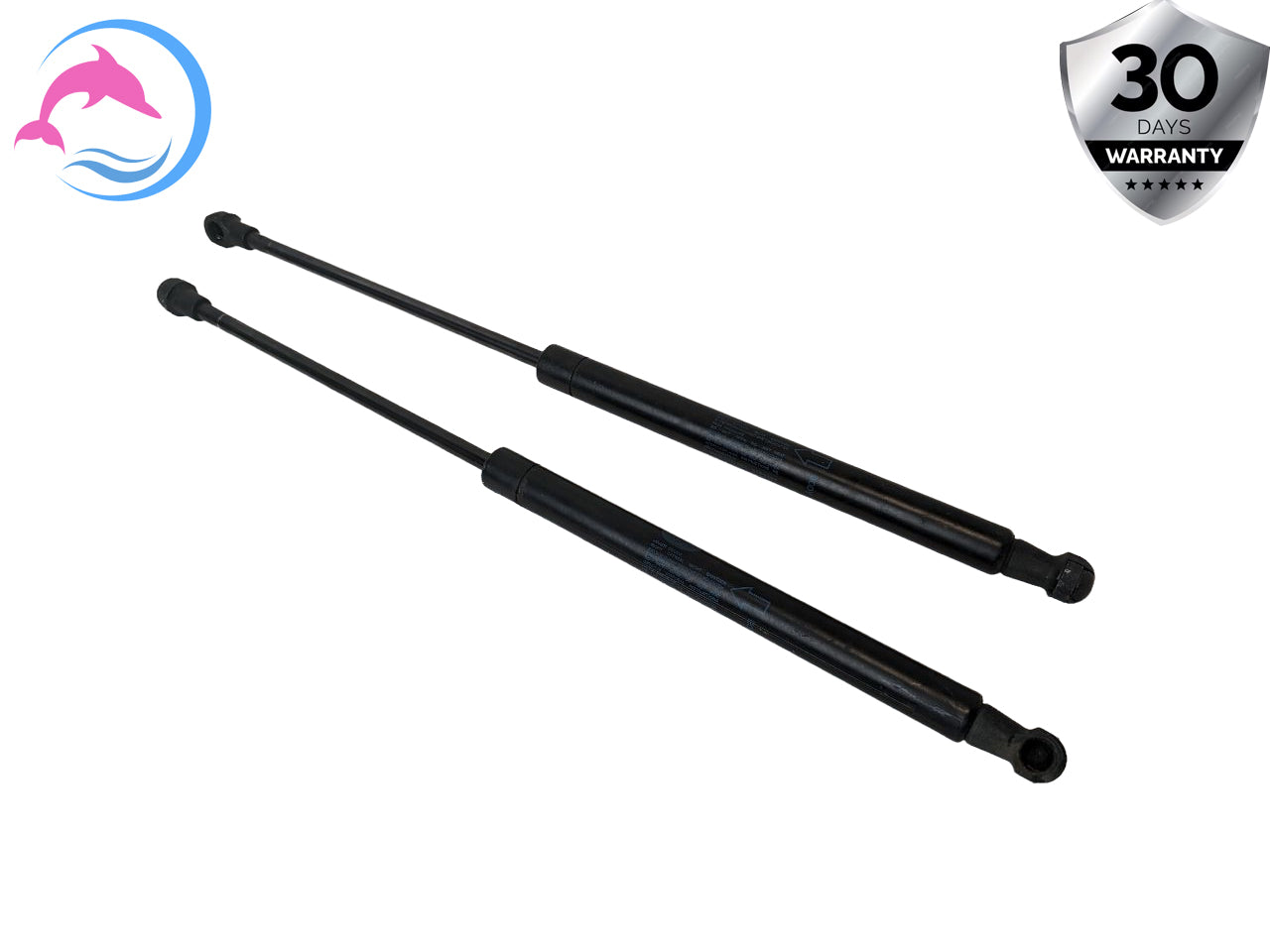 06 - 12 OEM LAND ROVER SPORT FRONT LEFT AND RIGHT HOOD BONNET SHOCK STRUT SET