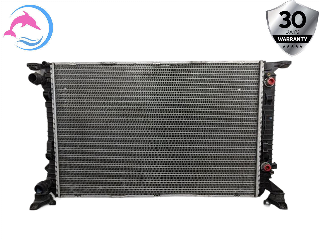 2008 - 2012 OEM AUDI A5 ENGINE COOLING RADIATOR CORE ASSEMBLY
