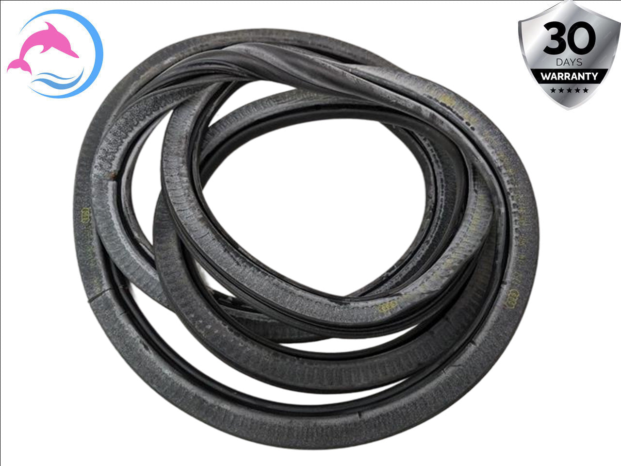 2008 - 2016 OEM AUDI A4 REAR LEFT SIDE DOOR SEAL WEATHERSTRIP RUBBER