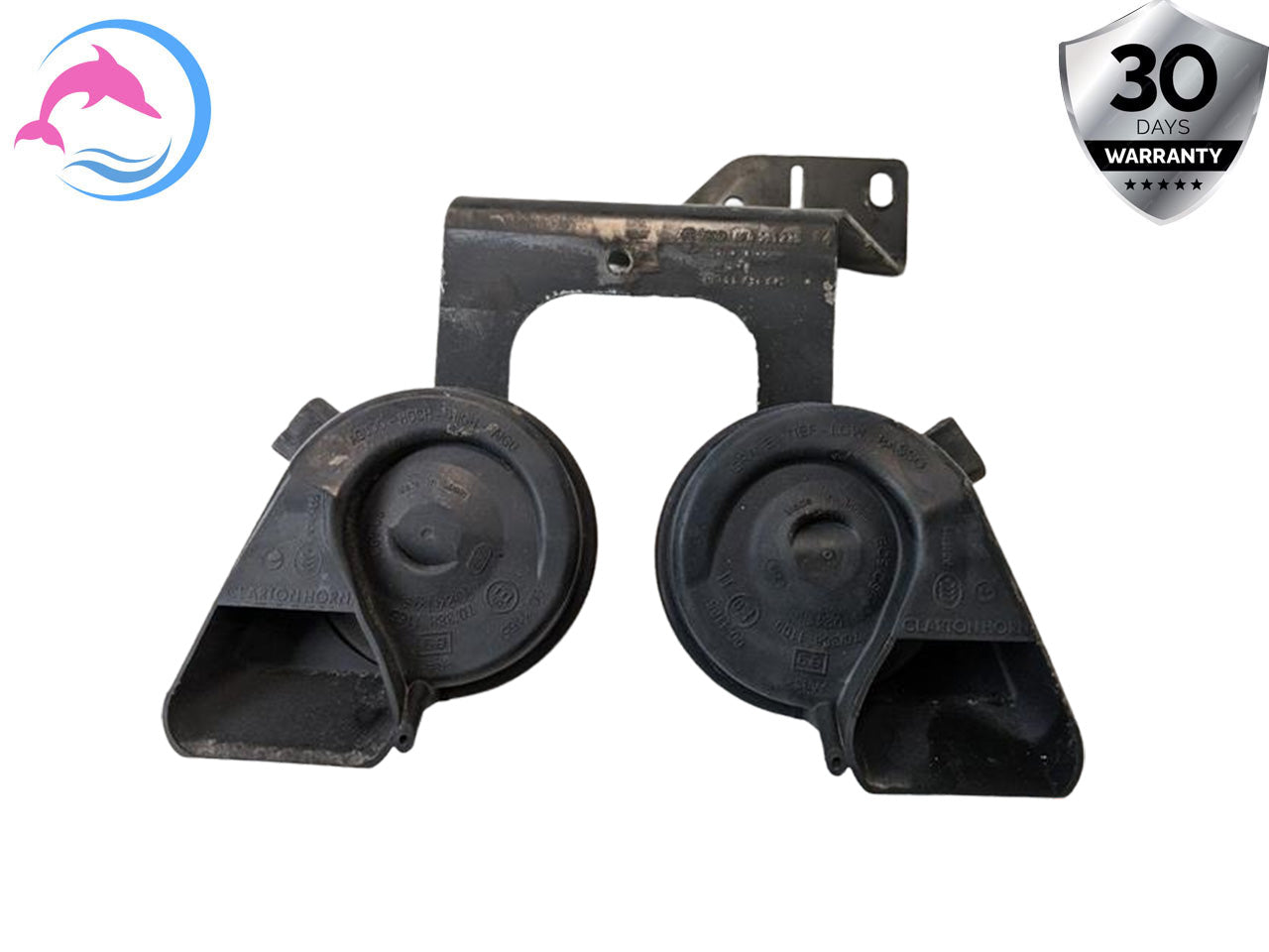 2004 - 2011 OEM AUDI A6 FRONT RIGHT AND LEFT HIGH NOTE HORN SIGNAL SET