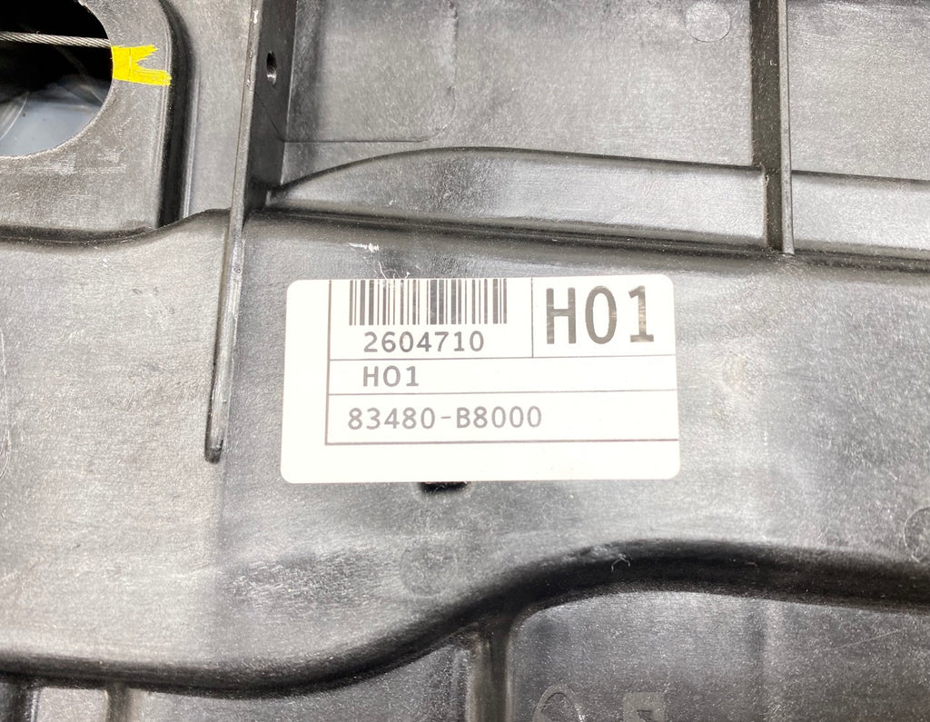 2013 - 2019 OEM HYUNDAI SANTA FE REAR RIGHT SIDE DOOR WINDOW REGUALTOR PANEL