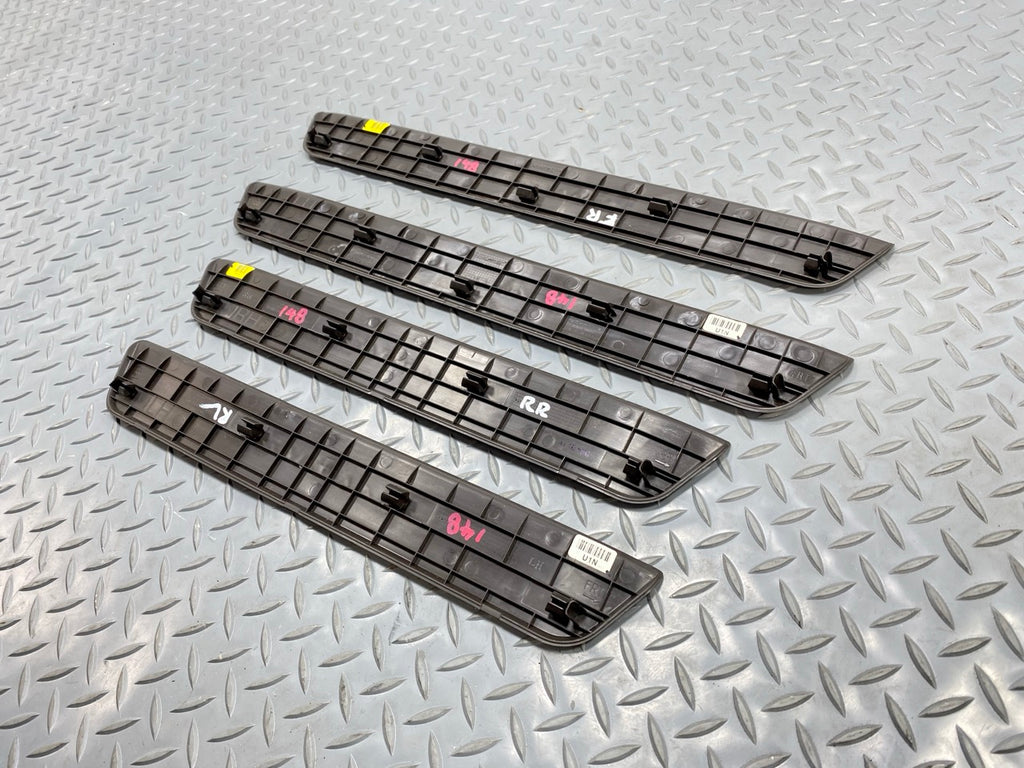 2013 - 2019 OEM HYUNDAI SANTA FE FRONT AND REAR DOOR SILL SCUFF STEP PLATE TRIM