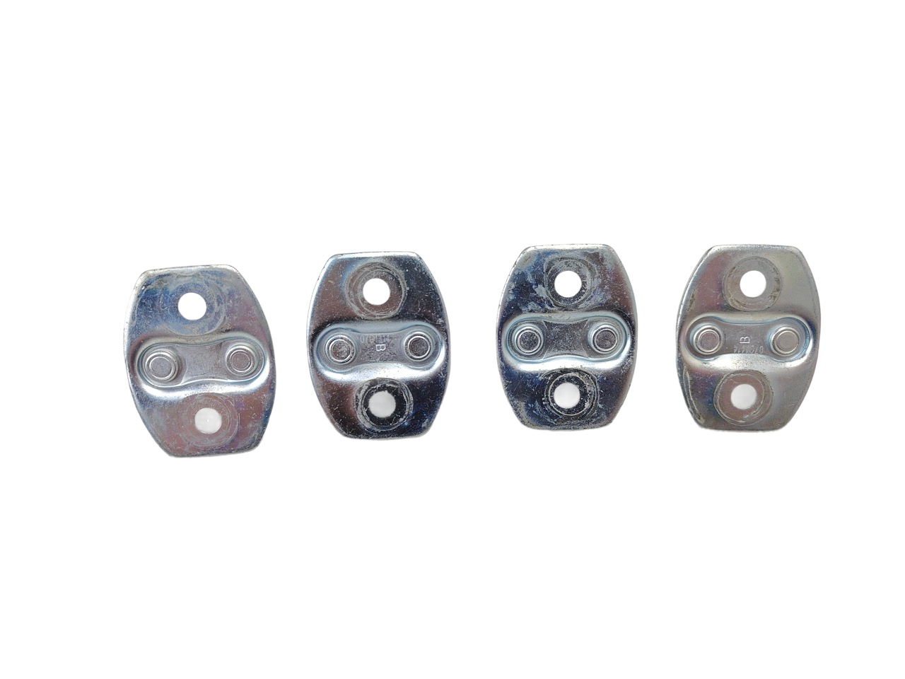 05 - 09 OEM TOYOTA PRIUS FRONT AND REAR DOOR LOCK LATCH STRIKER PLATE SET OF 4