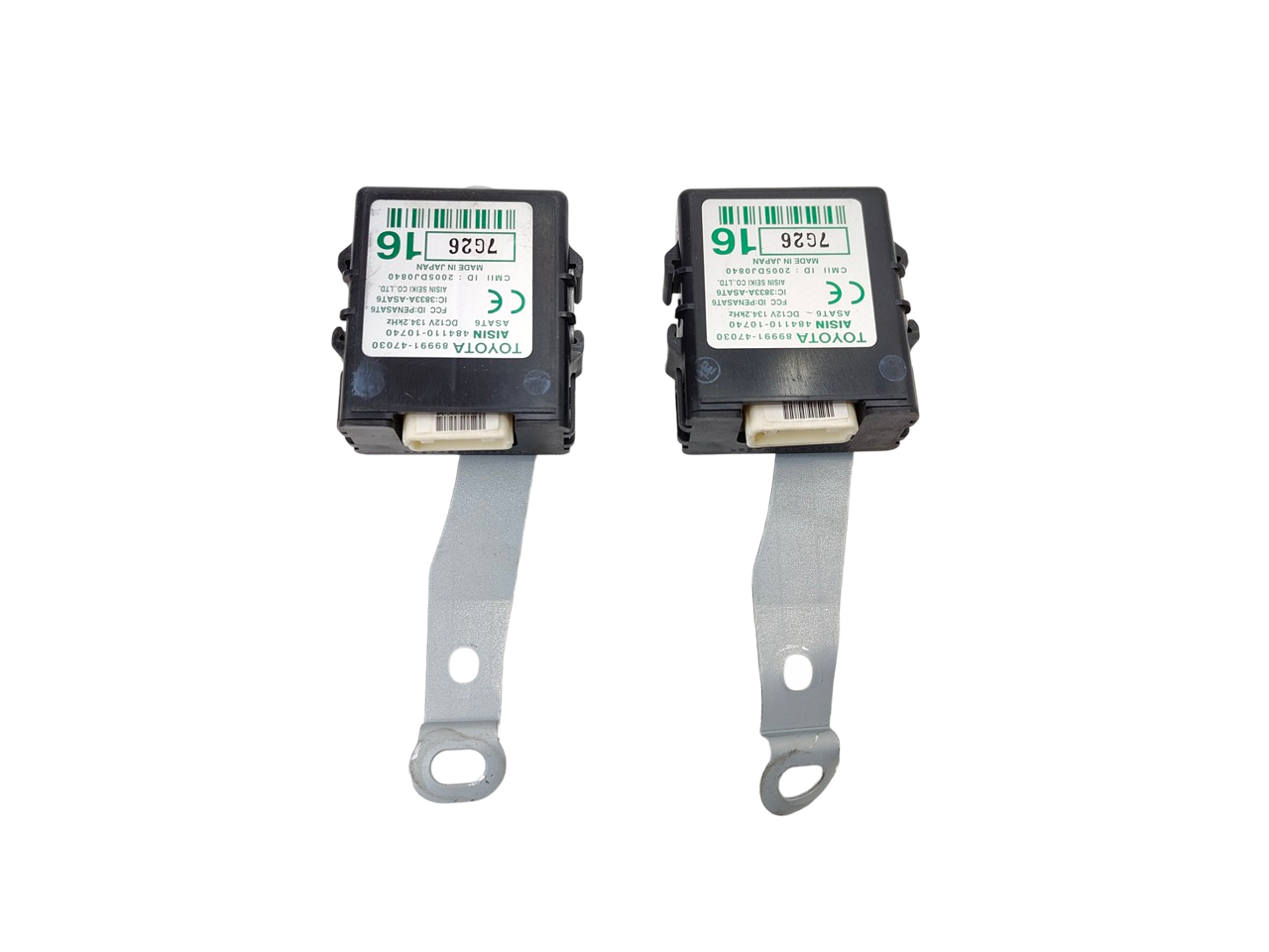 05-09 OEM TOYOTA PRIUS FRONT LEFT AND RIGHT SIDE DOOR OSCILLATOR CONTROL MODULE